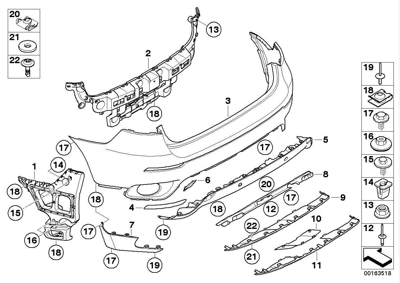 Name:  X6 xDrive35d Bumper Trim Panel, Rear.jpg
Views: 3191
Size:  273.6 KB