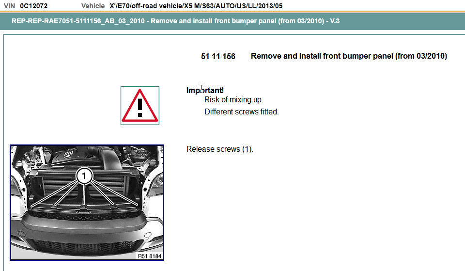 Name:  ISTA_E70 Front Bumper Replace 1.PNG
Views: 77
Size:  114.4 KB