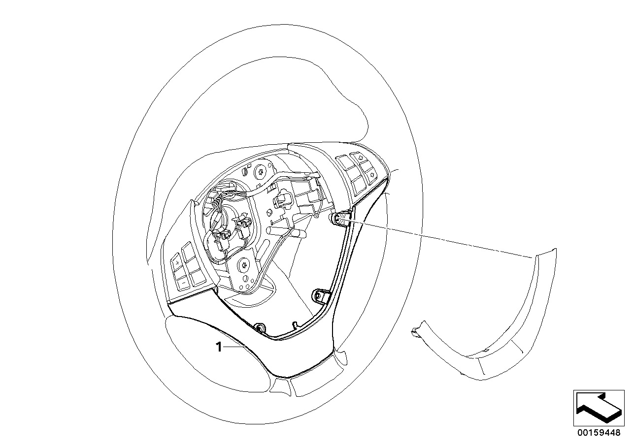 Name:  X6 Retrofit Kit - Cover For Sport Steering Wheel, Wood.jpg
Views: 2371
Size:  201.2 KB